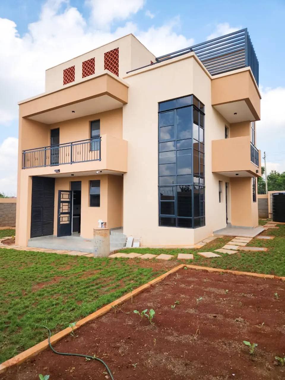 Modern real estate building